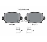 TEXTAR 2637201 Kit pastiglie freni