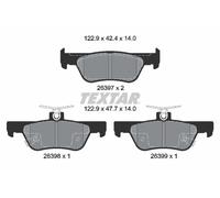 TEXTAR 2639701 Kit pastiglie freno, Freno a disco per HONDA