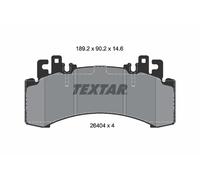 TEXTAR 2640401 Kit pastiglie freno, Freno a disco per MERCEDES-BENZ