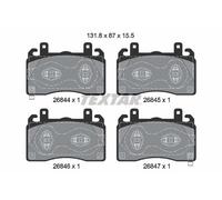 TEXTAR 2684401 Kit pastiglie freno, Freno a disco per ALFA ROMEO