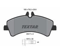 Set di pastiglie freno TEXTAR 2921702, posteriore