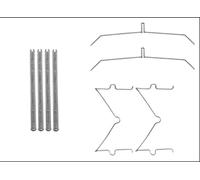 TEXTAR 82540100 Kit accessori, Pastiglia freno per TOYOTA