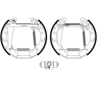 TEXTAR 84044708 Kit ganasce freno per AUDI,SEAT,VW