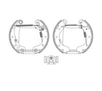 Textar 84044900 Set Di Freni Posteriori Per Opel Astra F CC Daewoo Espero