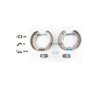 TEXTAR 84047901 Kit freno, Freno a tamburo
