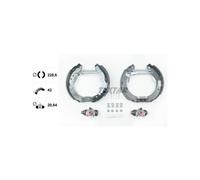 TEXTAR 84050000 Kit ganasce freno posteriore per Megane Laguna Scenic