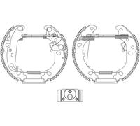 TEXTAR 84060000 Kit ganasce freno per FORD,FORD AUSTRALIA
