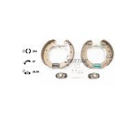 TEXTAR 84060900 Kit ganasce freno posteriore per Fiat Ducato