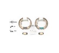 TEXTAR 84063300 Kit freno, Freno a tamburo