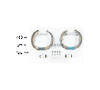 TEXTAR 84064501 Kit ganasce freno posteriore per Aygo 107 C1