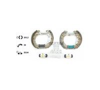 TEXTAR 84065301 Kit freno, Freno a tamburo