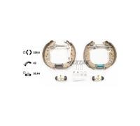 TEXTAR 84065400 Kit freno, Freno a tamburo