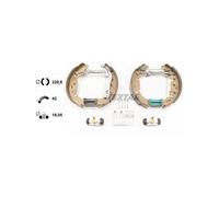 TEXTAR 84065402 Kit freno, Freno a tamburo