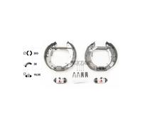 TEXTAR 84068800 Kit ganasce freno posteriore per Colt Forfour