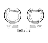 TEXTAR 84077201 Kit ganasce freni