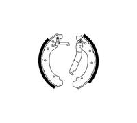 TEXTAR 91028900 Kit ganasce freno posteriore per VW LT