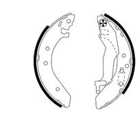 TEXTAR 91043900 Kit ganasce freno per HONDA,MG,ROVER