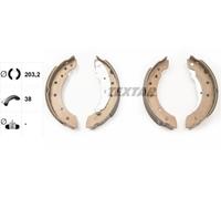 TEXTAR 91048000 Kit ganasce freno per CITROËN,CITROËN (DF-PSA),DACIA,FIAT,LIFAN,