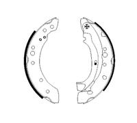 TEXTAR 91059800 Kit ganasce freno per CITROËN,CITROËN (DF-PSA),PEUGEOT