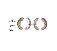TEXTAR 91061400 Kit ganasce freno posteriore per Ford Transit