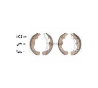 TEXTAR 91067500 Kit ganasce freno posteriore per SX4 Sedici