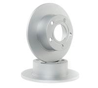 Textar Disco freno 92057503 – Posteriore 245 mm per Audi A6 C4 (1994-1997)