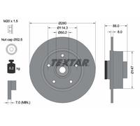TEXTAR 92196000 Disco freno