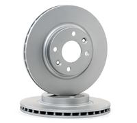 Disco freno TEXTAR 92255203 anteriore, ventilato, 1 Pezzo