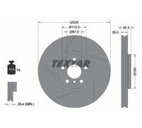 TEXTAR 92317105 Disco freno per MINI