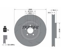 TEXTAR 92319105 Disco freno