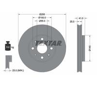 TEXTAR 92352103 Disco freno per BYD