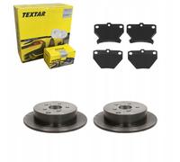 Textar dischi freno + pastiglie posteriori TOYOTA CELICA MATRIX PRIUS W2 1.8