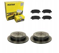 Textar dischi freno + pastiglie posteriori TOYOTA COROLLA E12 2001-2008
