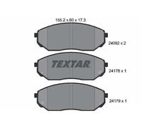 Pastiglie freno 2409201 TEXTAR per KIA SORENTO I SORENTO I VAN