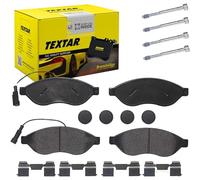 Set di pastiglie freno TEXTAR 2446901, anteriore