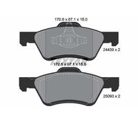 TEXTAR Kit pastiglie freni Anteriore per FORD MAVERICK per MAZDA TRIBUTE (EP)