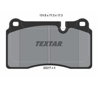 TEXTAR Kit pastiglie freni Anteriore per LAND ROVER Range Rover Sport (L320)