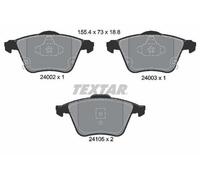 TEXTAR Kit pastiglie freni Anteriore per MAZDA 6 Hatchback (GG) 6 (GG) 2400201