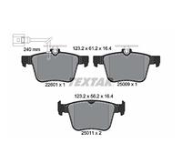 Set di pastiglie freno TEXTAR 2260101, posteriore