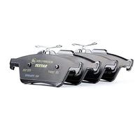 TEXTAR Kit pastiglie freni Posteriore non predisposto per visualizzazione avviso usura 2521201