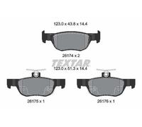 TEXTAR Kit pastiglie freni Posteriore per MAZDA 3 Hatchback (BM, BN) CX-30 (DM)