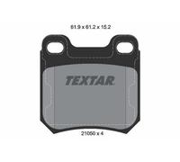 TEXTAR 2105002 Kit pastiglie freni