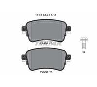 TEXTAR Kit pastiglie freni Posteriore per OPEL Vivaro C Van (K0) 2258801