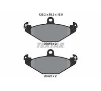 TEXTAR Kit pastiglie freni Posteriore per RENAULT LAGUNA I (B56, 556) 21 (B48)