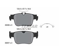 TEXTAR Kit pastiglie freni Posteriore per VW Golf VIII Schrägheck (CD1) 2620601