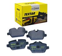 TEXTAR Kit pastiglie freni Posteriore predisposto per visualizzazione avviso usura con accessori 2547801