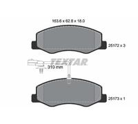 Textar Pastiglia Freno per Opel Movano Nissan NV400 Renault Master Posteriore