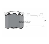 TEXTAR Pastiglie Bremsbelegsatz Frontale per BMW X5 X6 Rolls-Royce Ghost Alba