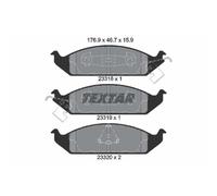 TEXTAR Pastiglie Bremsbelegsatz Frontale per Chrysler Stratus Cabriolet Dodge