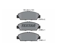 TEXTAR Pastiglie Bremsbelegsatz Frontale per Honda Prelude V Accord Rover 600